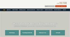 Desktop Screenshot of cochranfirmdc.com